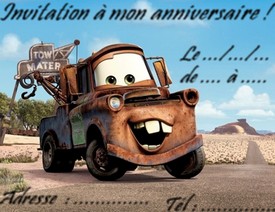carte anniversaire martin la depanneuse
